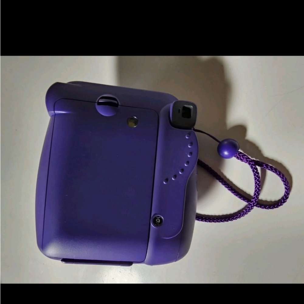 Instax Mini 8 Violet Camera with Owl Design Case - Picture 4 of 12